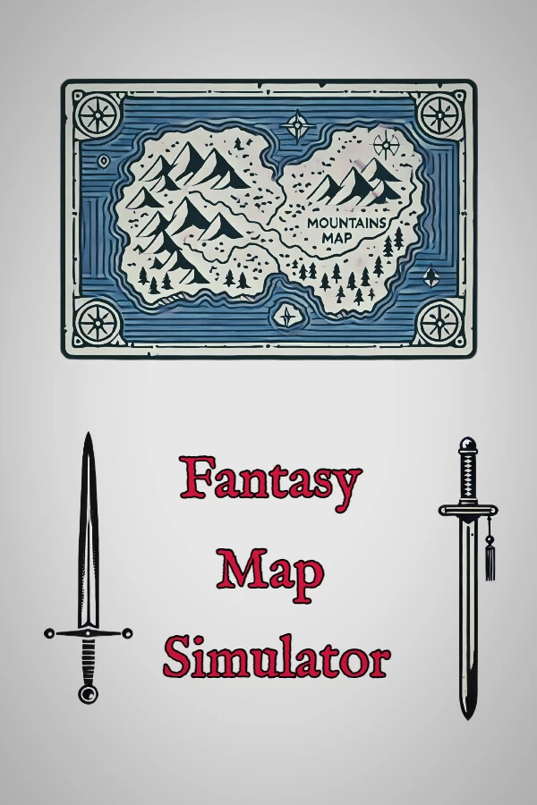 Capa do jogo Fantasy Map Simulator