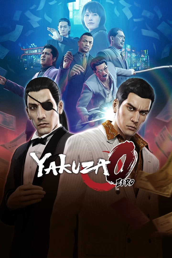 Capa do jogo Yakuza 0