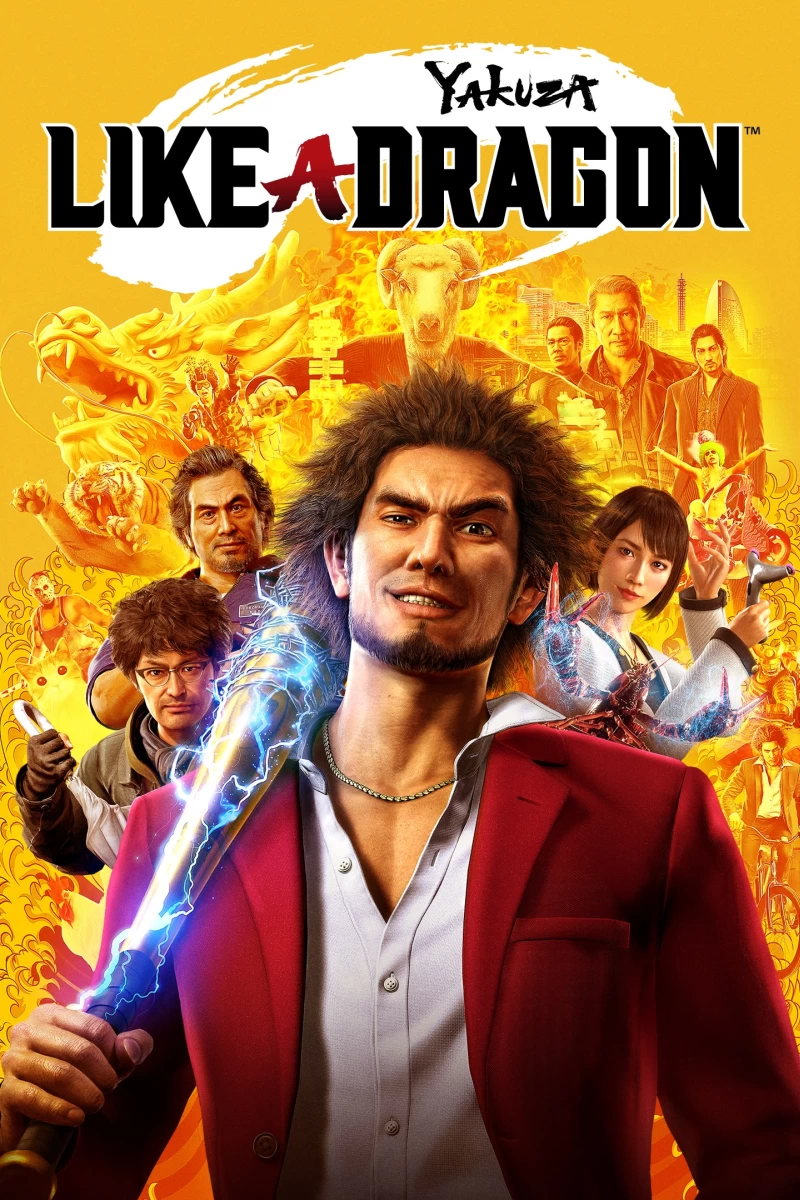 Capa do jogo Yakuza: Like a Dragon