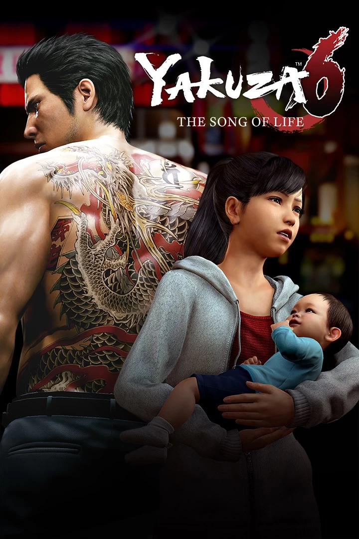 Capa do jogo Yakuza 6: The Song of Life