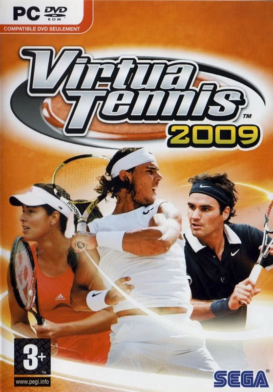 Capa do jogo Virtua Tennis 2009