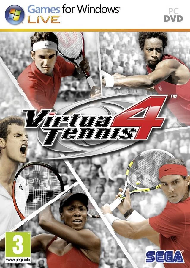 Capa do jogo Virtua Tennis 4