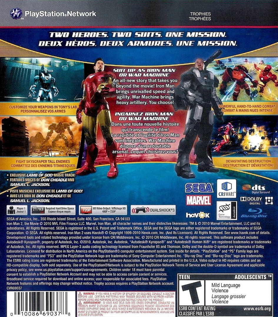 Capa do jogo Iron Man 2