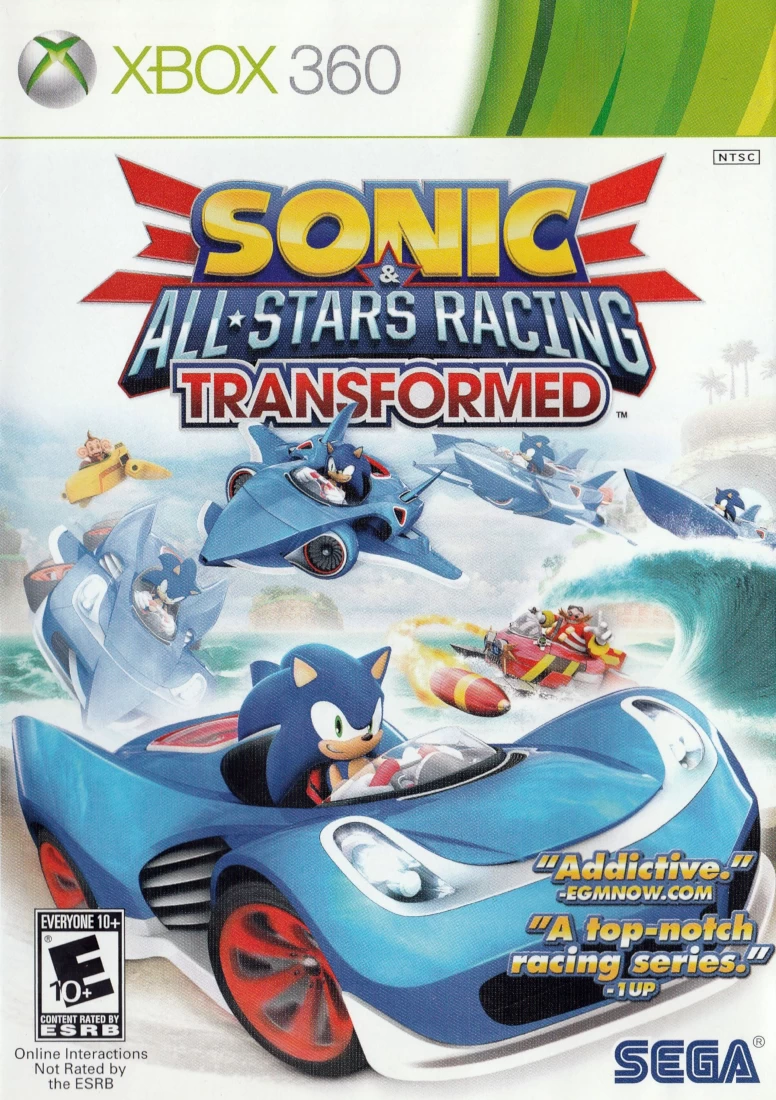 Sonic & All-Stars Racing: Transformed cover