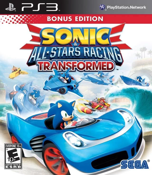 Capa do jogo Sonic & All-Stars Racing: Transformed