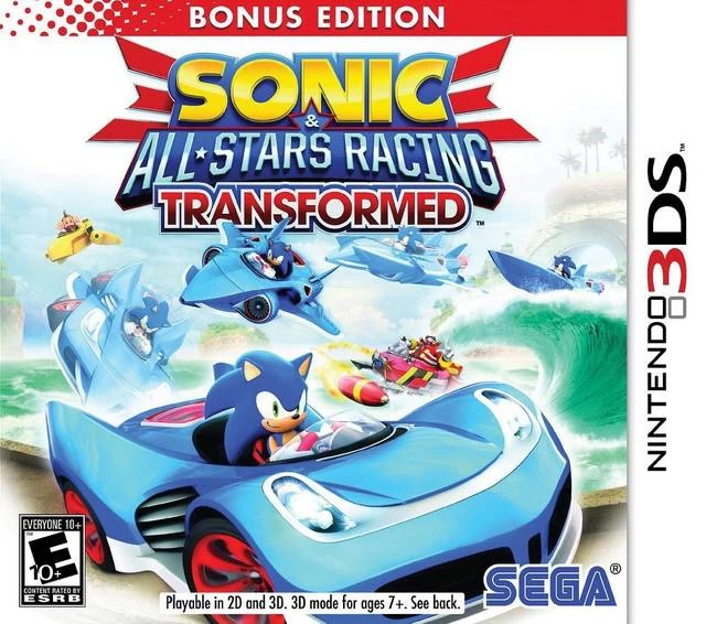 Capa do jogo Sonic & All-Stars Racing: Transformed