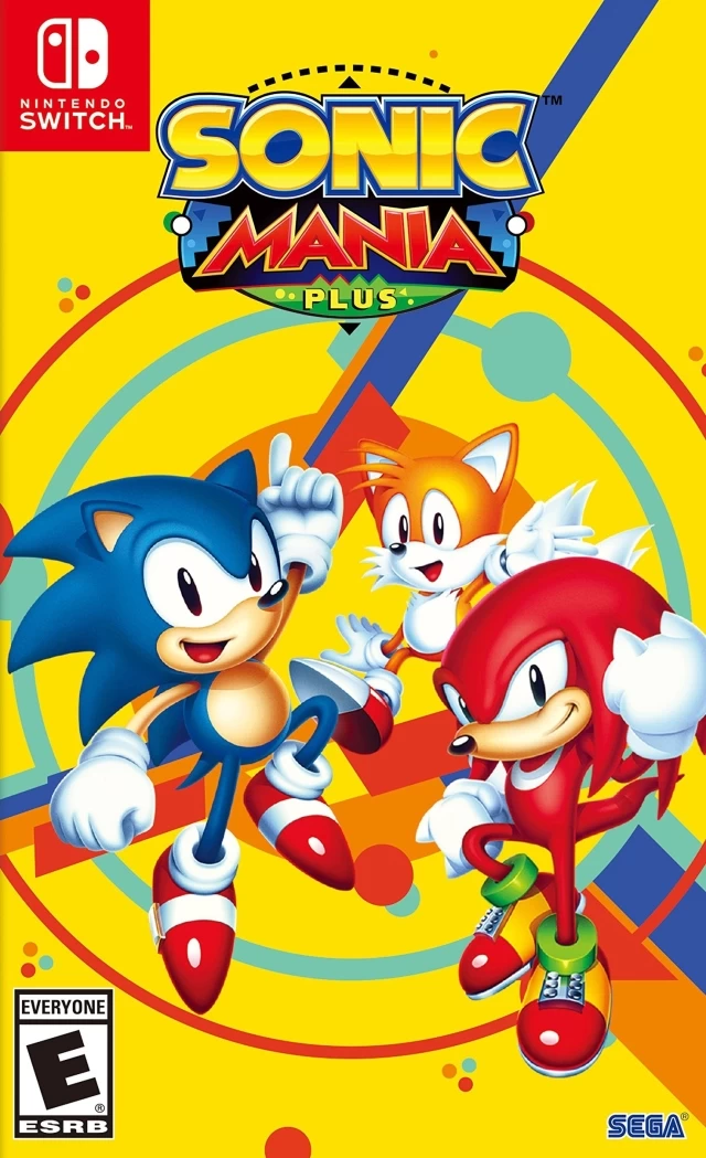 Capa do jogo Sonic Mania