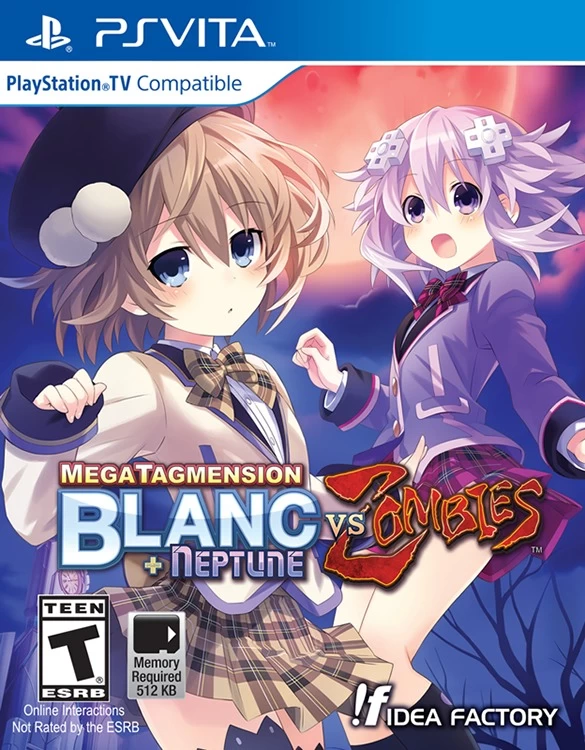 Capa do jogo MegaTagmension Blanc + Neptune VS Zombies