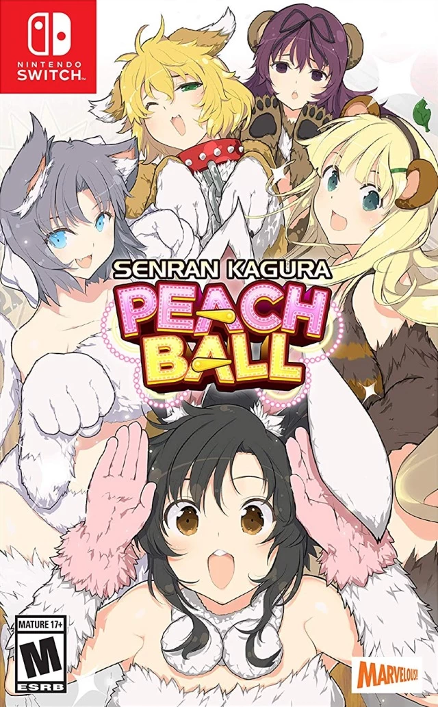 Capa do jogo Senran Kagura: Peach Ball