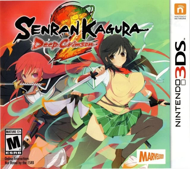 Capa do jogo Senran Kagura 2: Deep Crimson