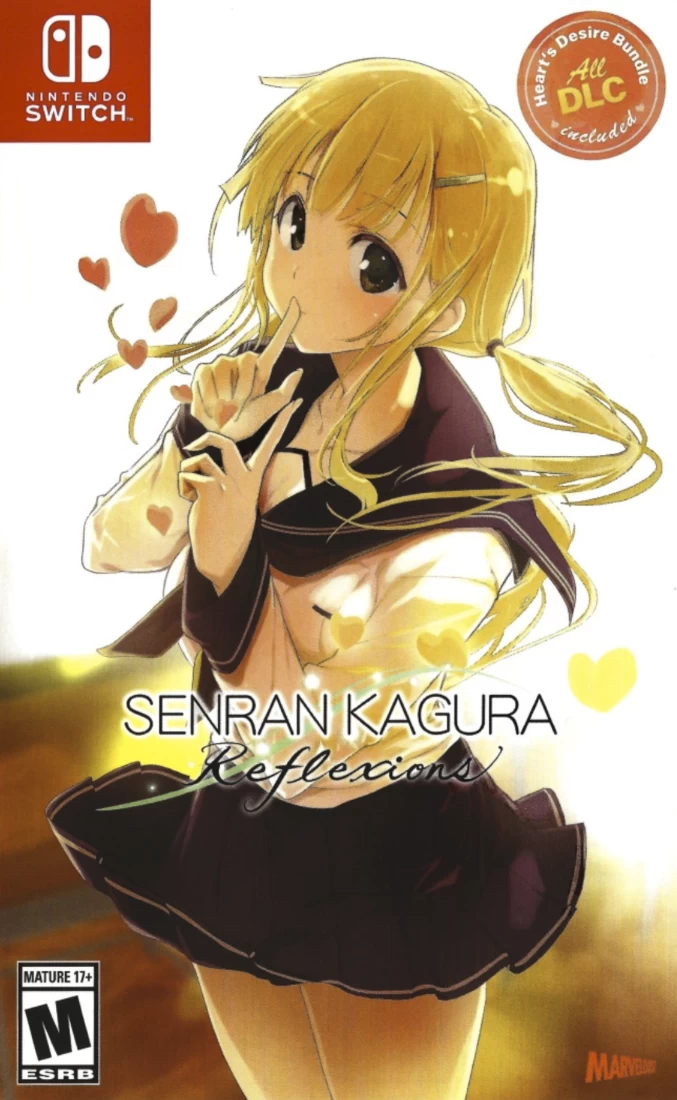 Capa do jogo Senran Kagura: Reflexions