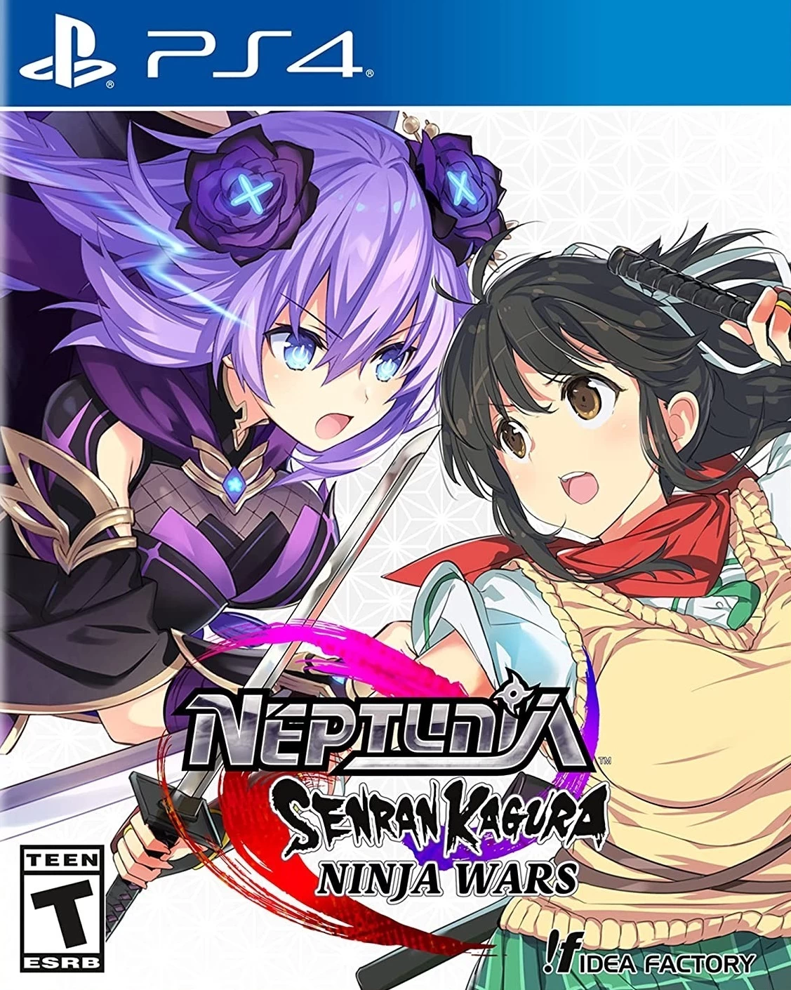 Capa do jogo Neptunia x Senran Kagura: Ninja Wars