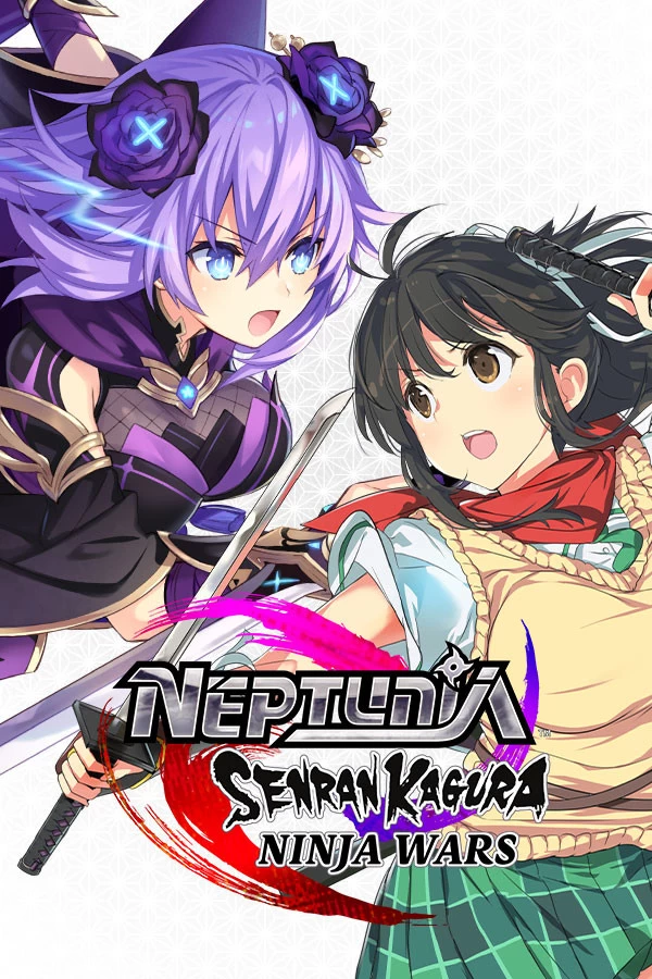 Capa do jogo Neptunia x Senran Kagura: Ninja Wars