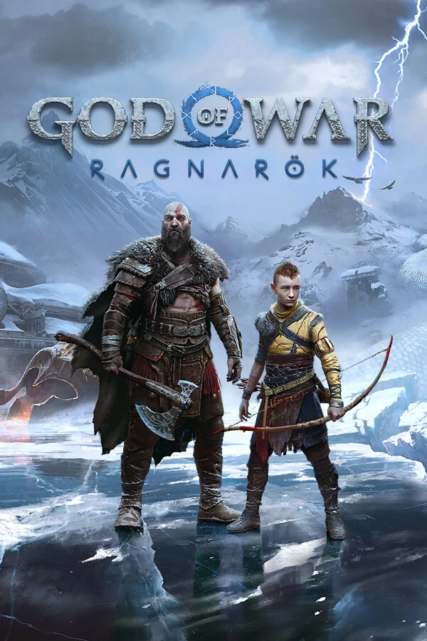 Capa do jogo God of War Ragnarök