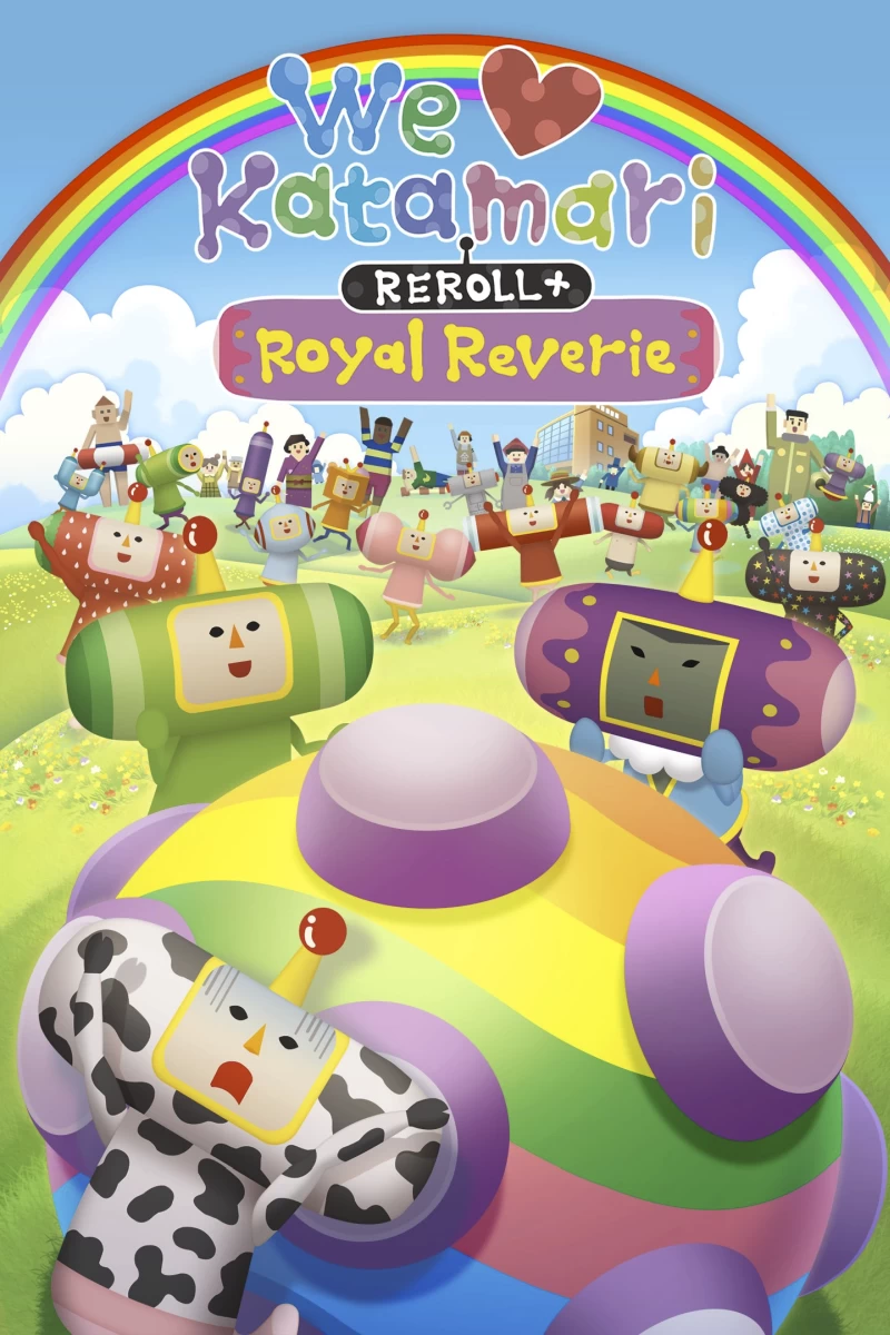 Capa do jogo We Love Katamari REROLL+ Royal Reverie