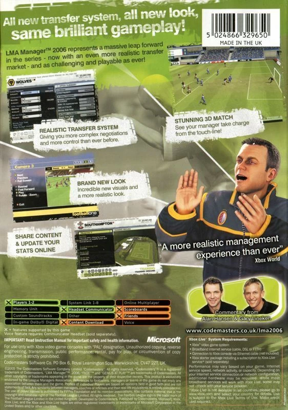 LMA Manager 2006 cover