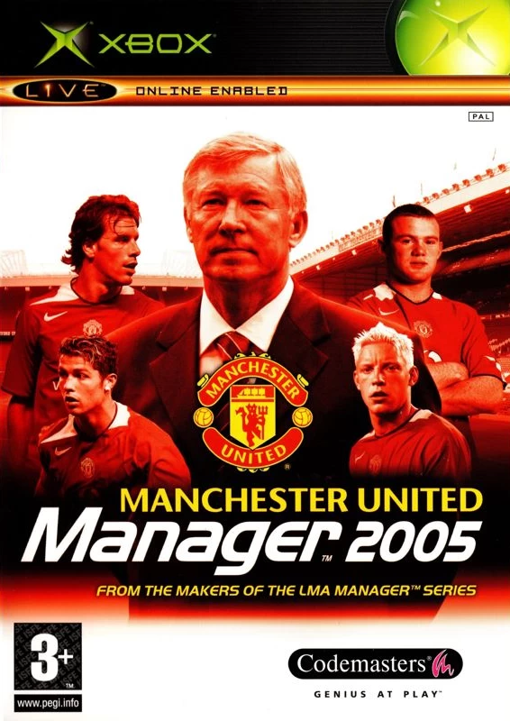 Capa do jogo Manchester United Manager 2005