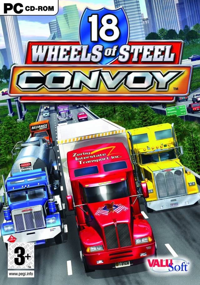 Capa do jogo 18 Wheels of Steel: Convoy