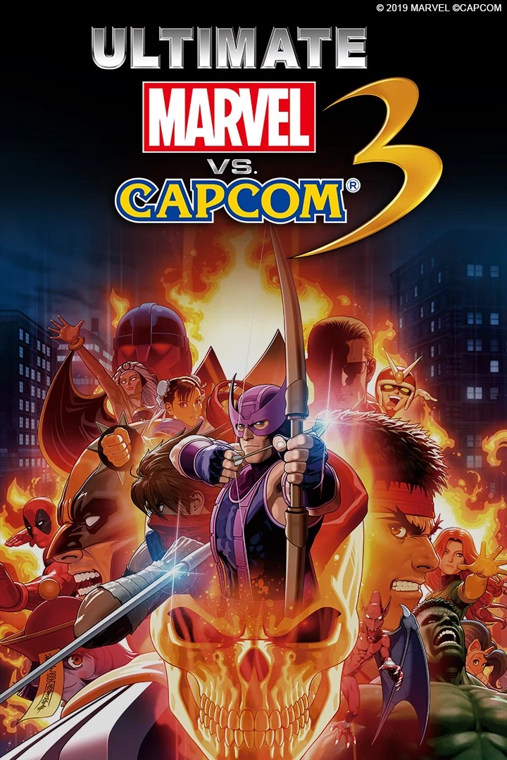 Capa do jogo Ultimate Marvel vs. Capcom 3