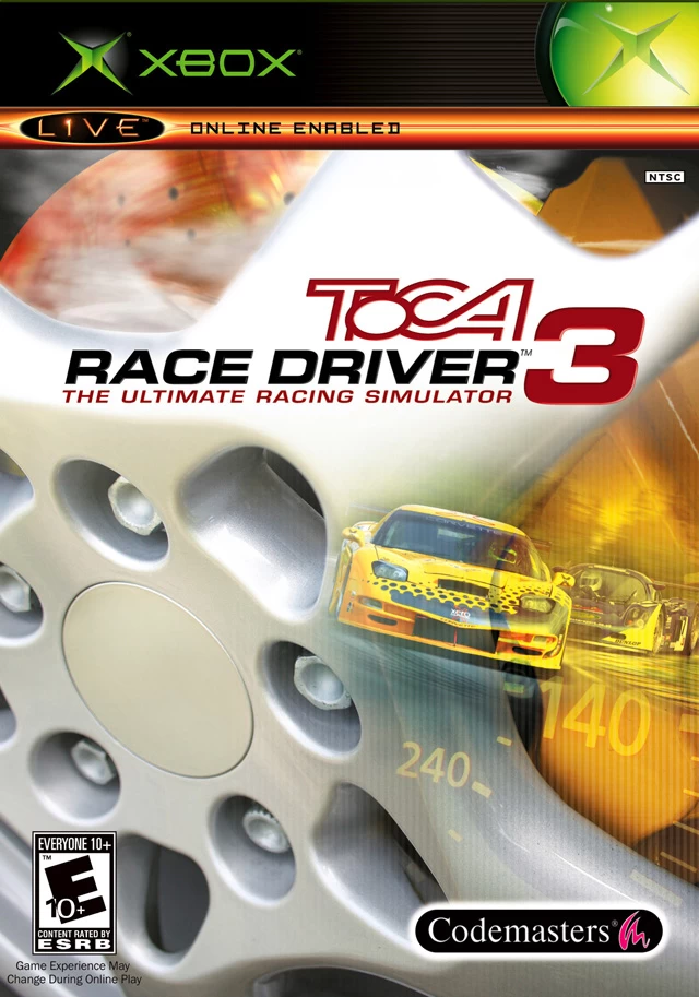 Capa do jogo TOCA Race Driver 3