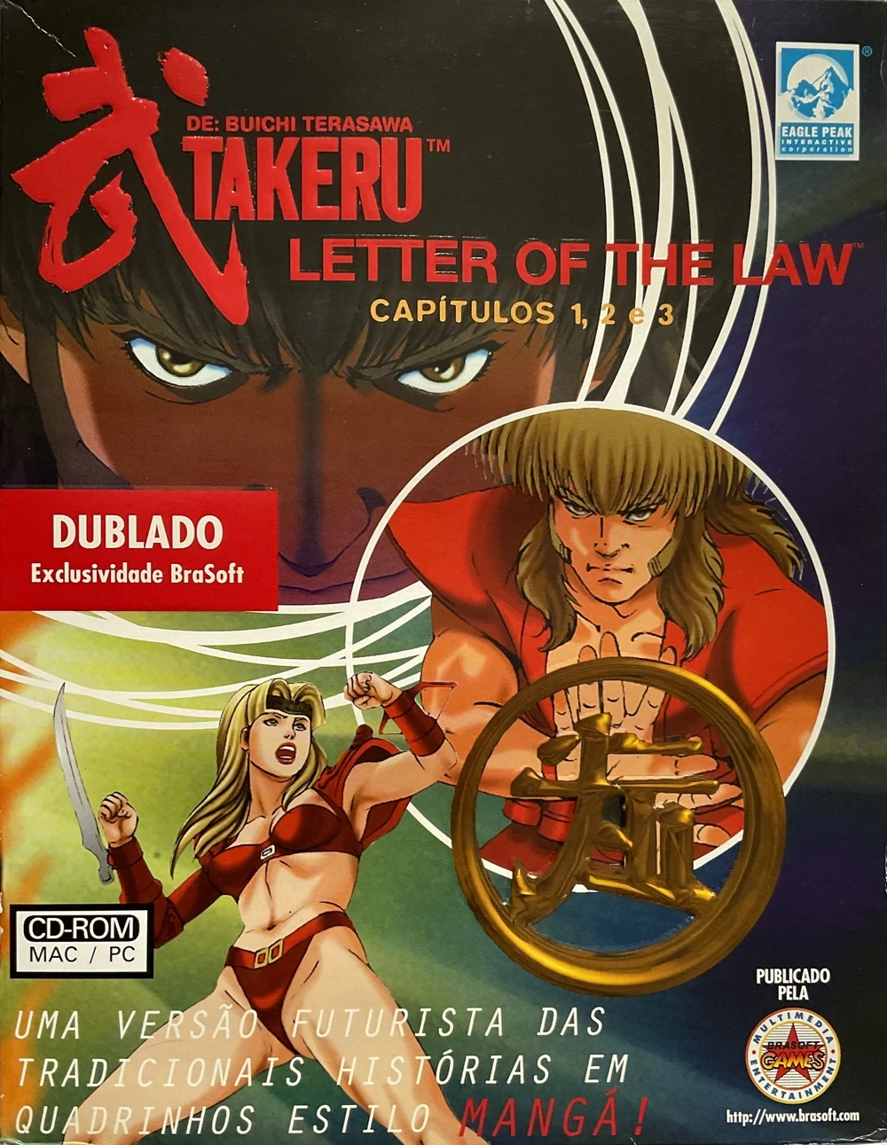 Capa do jogo Takeru: Letter of The Law