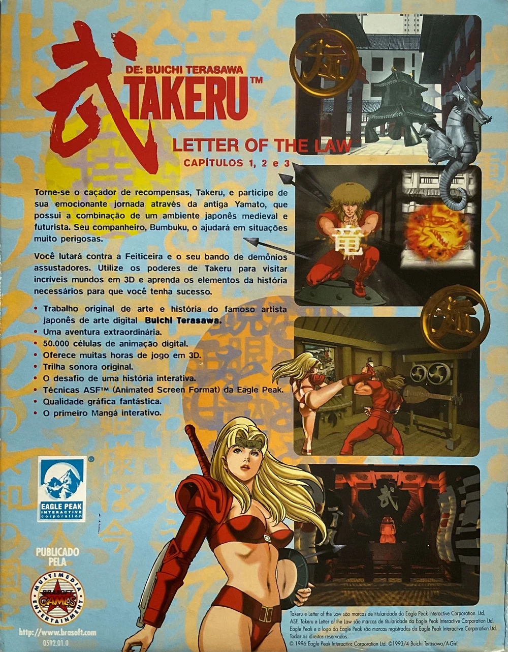 Capa do jogo Takeru: Letter of The Law