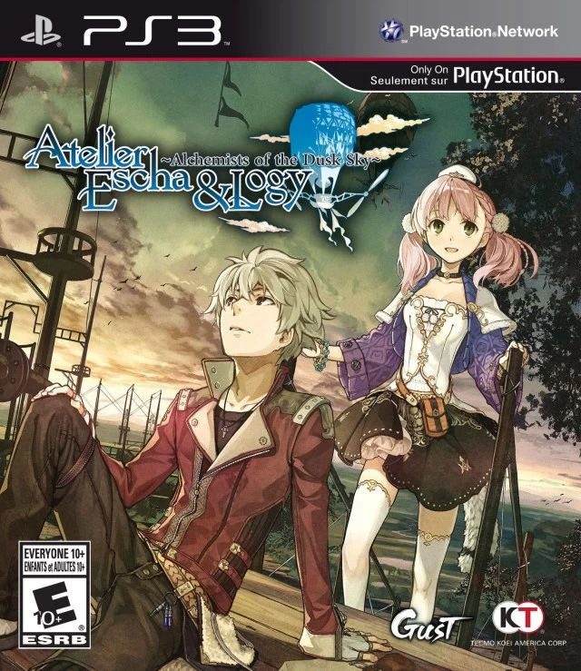 Capa do jogo Atelier Escha & Logy: Alchemists of the Dusk Sky