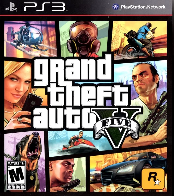 Grand Theft Auto V cover