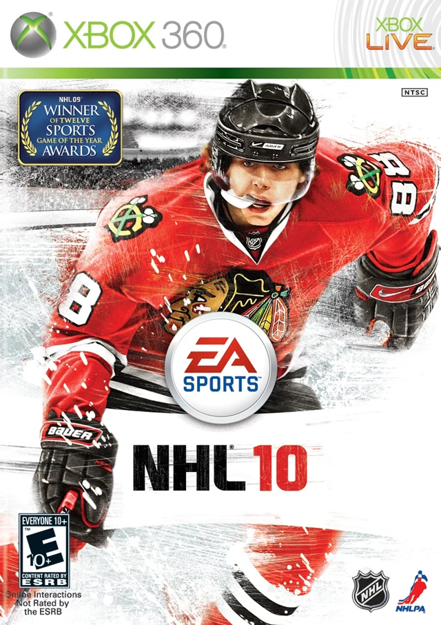 NHL 10 cover