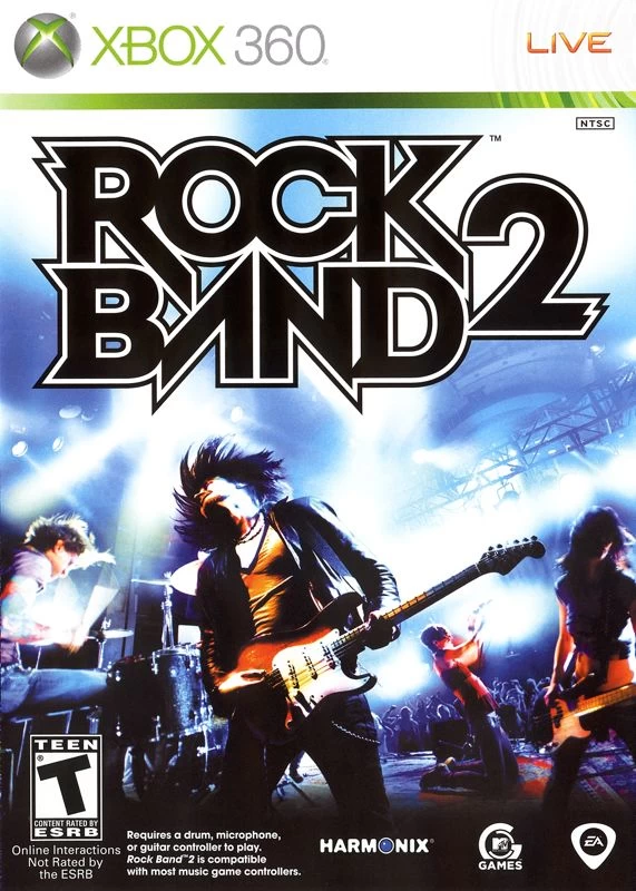 Capa do jogo Rock Band 2