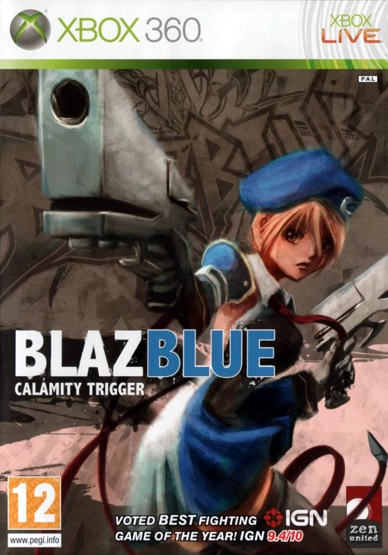 Capa do jogo BlazBlue: Calamity Trigger