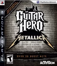 Capa de Guitar Hero: Metallica