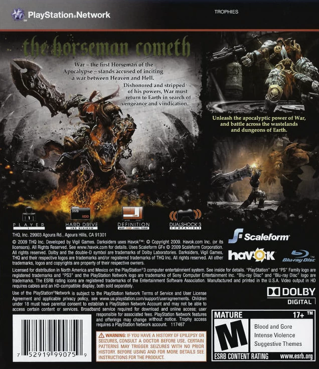 Darksiders cover