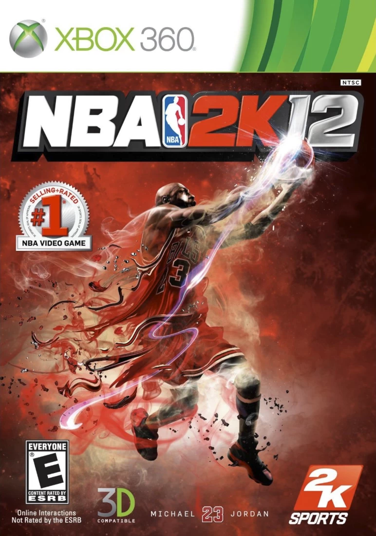 Capa do jogo NBA 2K12