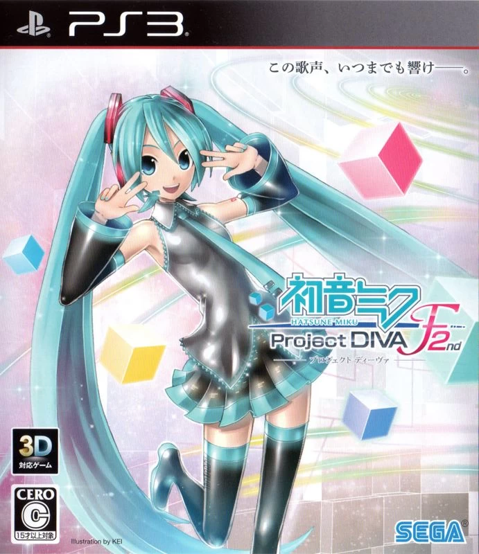 Capa do jogo Hatsune Miku: Project DIVA F 2nd