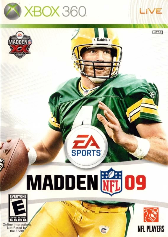 Capa do jogo Madden NFL 09