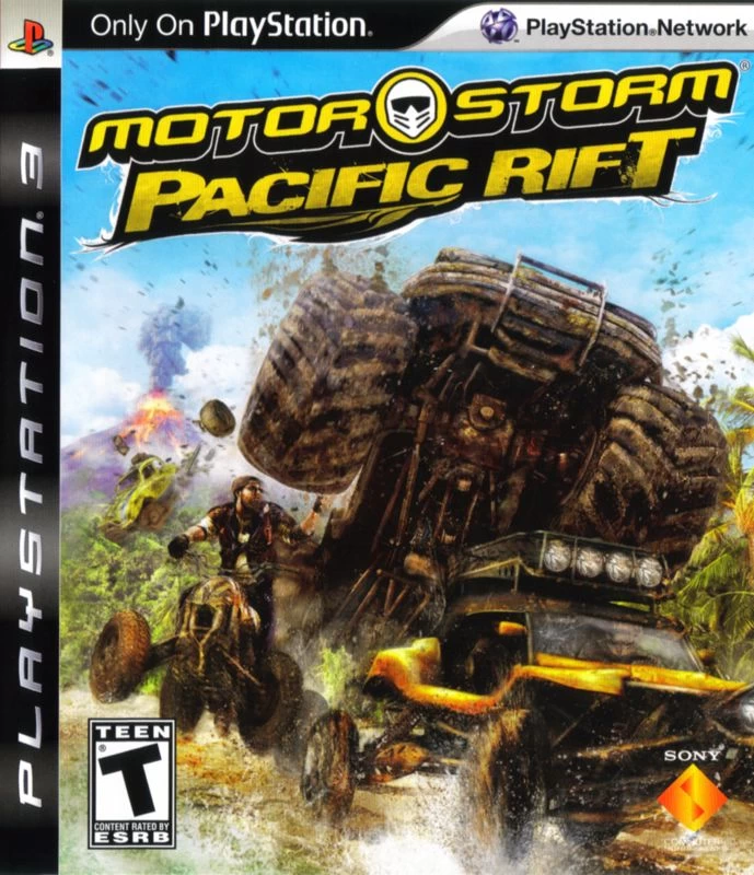 Capa do jogo MotorStorm: Pacific Rift