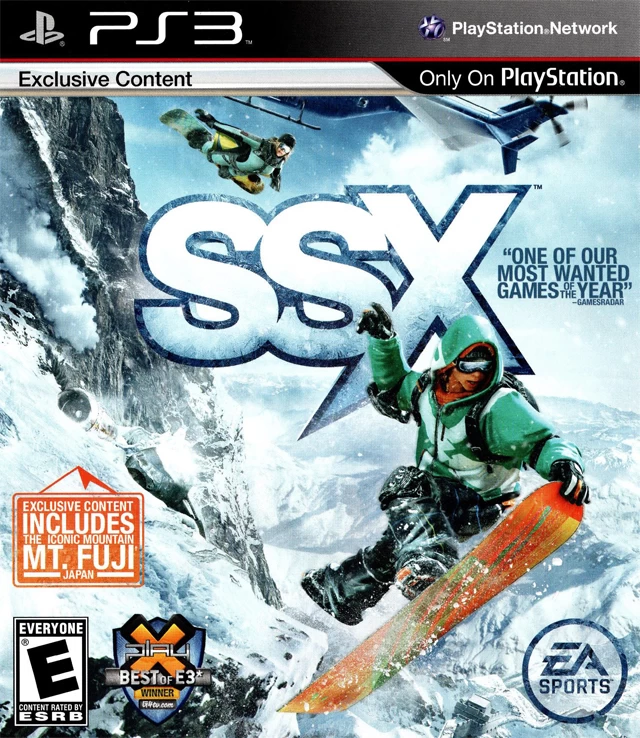 Capa do jogo SSX