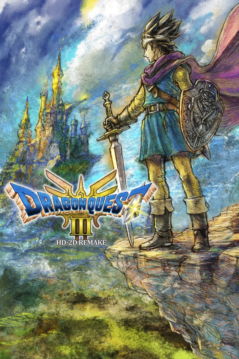 Dragon Quest III HD-2D Remake cover