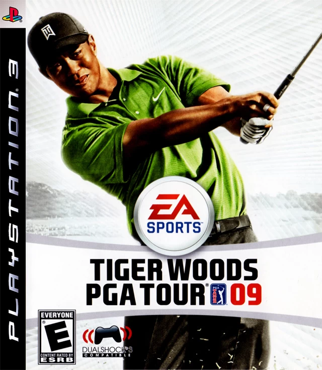 Capa do jogo Tiger Woods PGA Tour 09