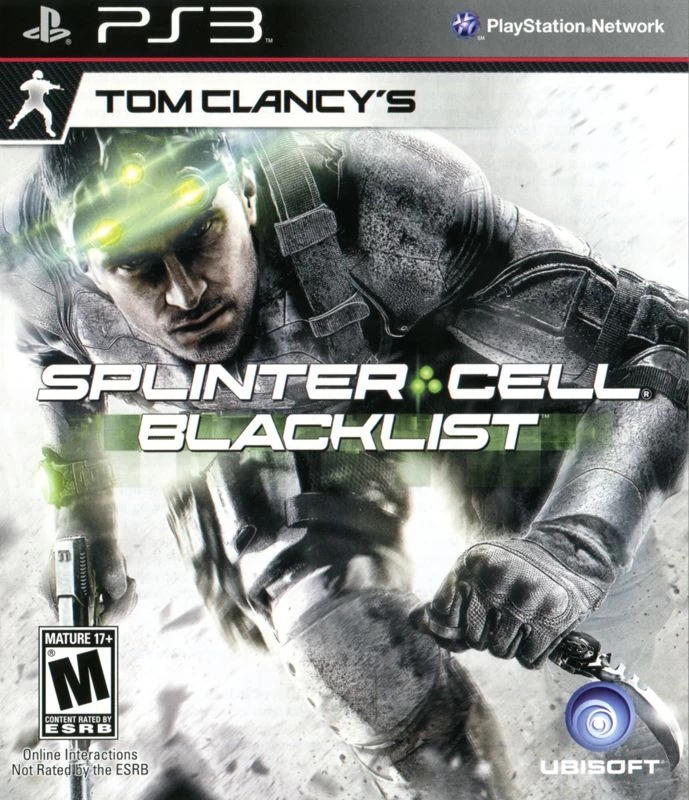 Capa do jogo Tom Clancys Splinter Cell: Blacklist