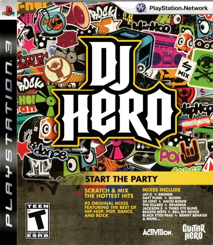 Capa do jogo DJ Hero