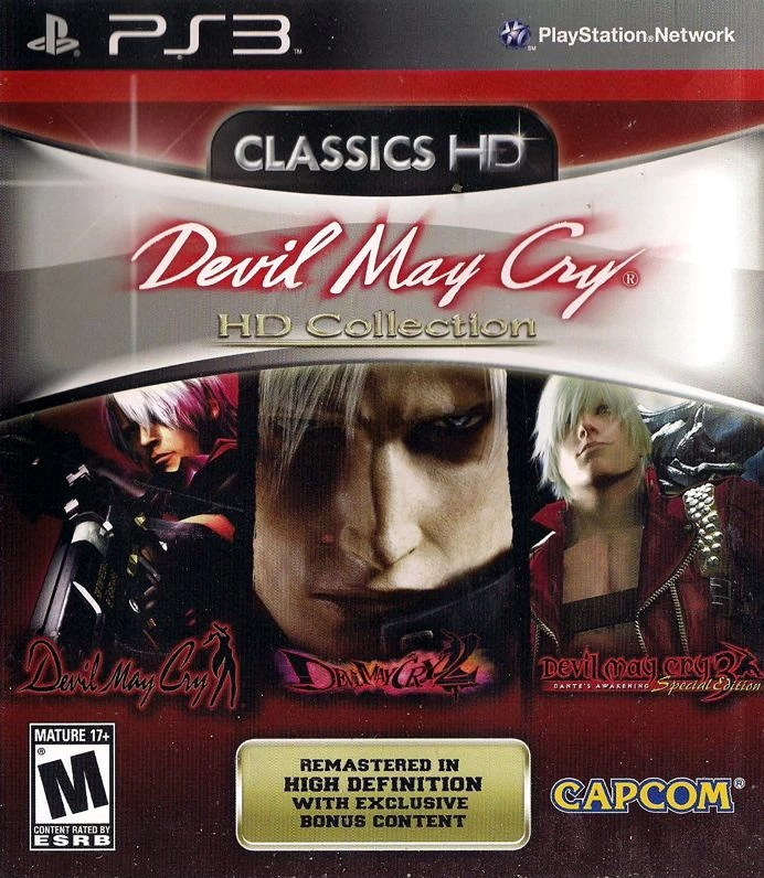 Capa do jogo Devil May Cry: HD Collection