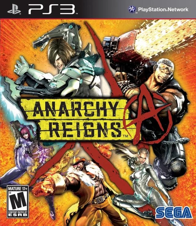 Capa do jogo Anarchy Reigns