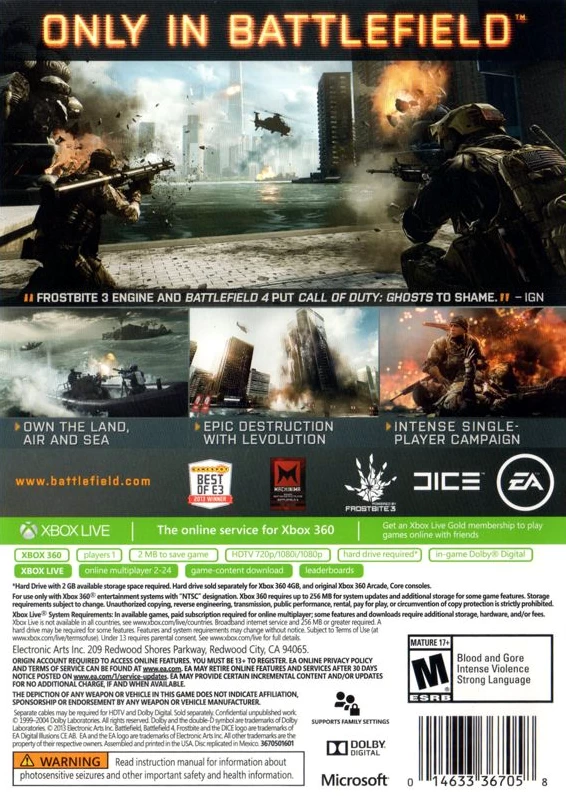 Battlefield 4 cover