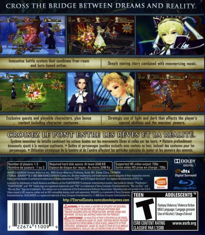 Capa do jogo Eternal Sonata