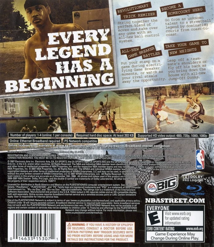 NBA Street Homecourt cover