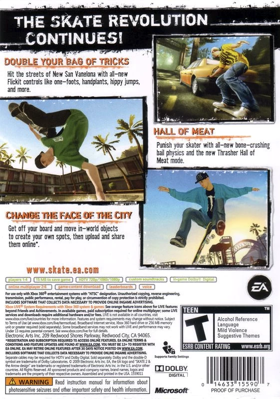 Skate 2 cover