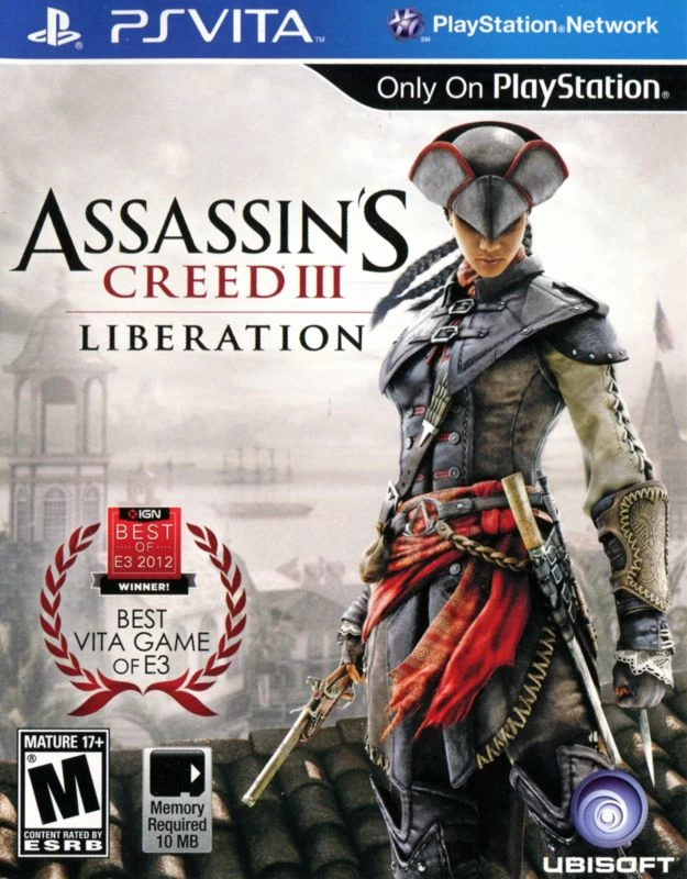 Capa do jogo Assassins Creed III: Liberation