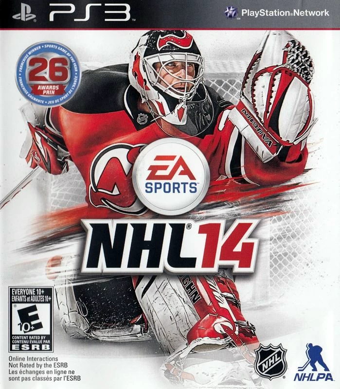 Capa do jogo NHL 14